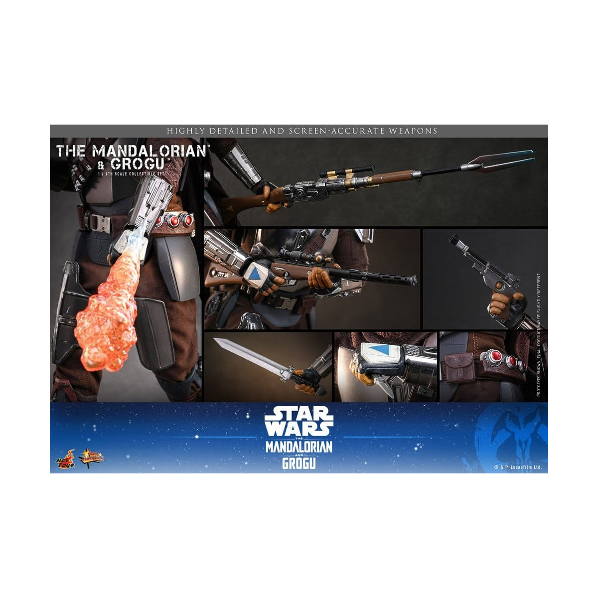 Hot Toys Star Wars - Guardia Pretoriana Imperiale 1/6 - Figurina Mandaloriana