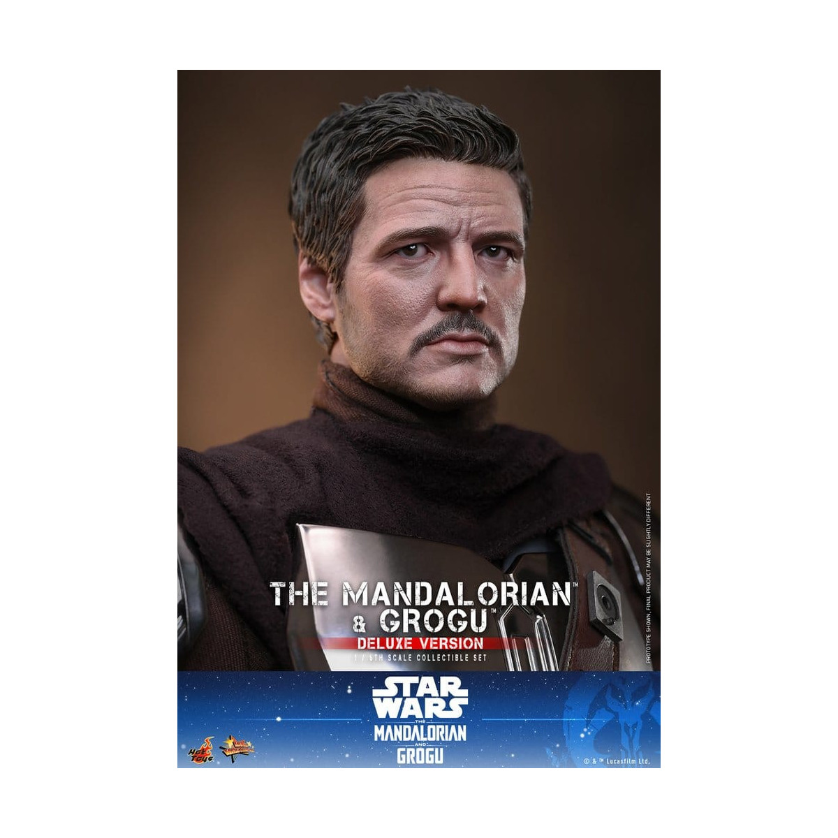 Hot Toys Star Wars - Il Mandaloriano e Grogu (Versione Deluxe) MMS 1/6 - Star Wars: Il Mandaloriano e Grogu