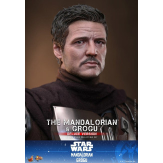 Hot Toys Star Wars - Il Mandaloriano e Grogu (Versione Deluxe) MMS 1/6 - Star Wars: Il Mandaloriano e Grogu