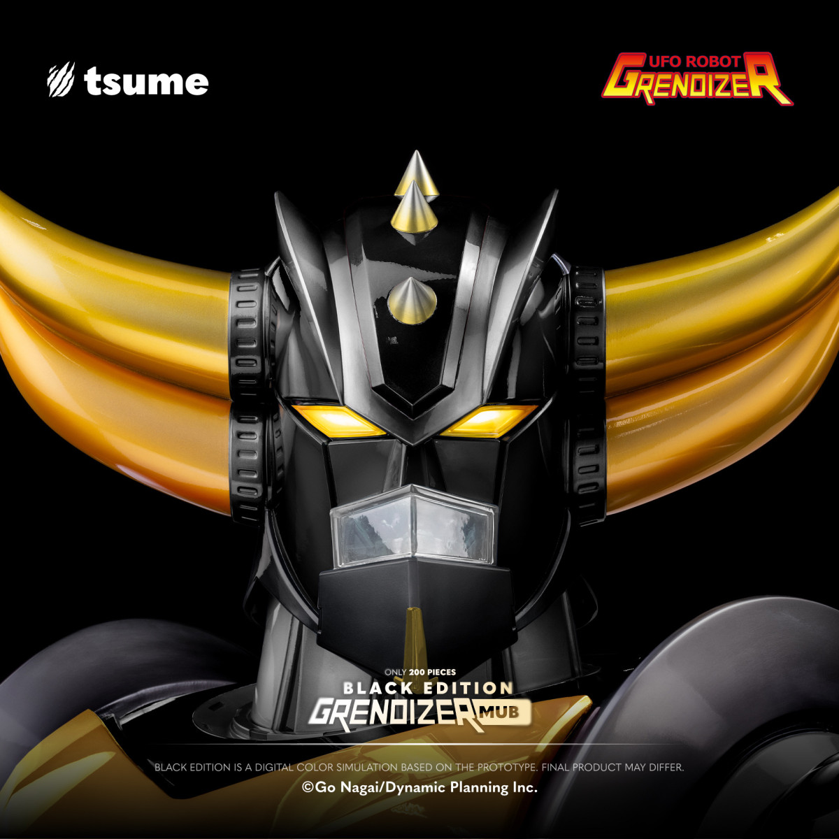 Tsume Grendizer Goldrake (Grendizer) Il mio busto definitivo - MUB Edizione Nera