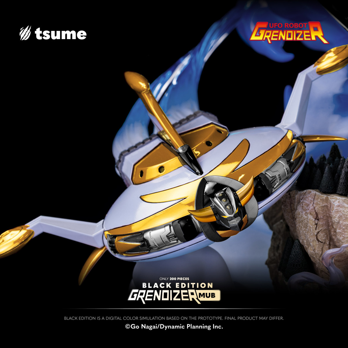 Tsume Grendizer Goldrake (Grendizer) Il mio busto definitivo - MUB Edizione Nera