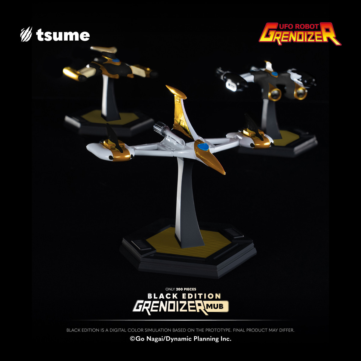 Tsume Grendizer Goldrake (Grendizer) Il mio busto definitivo - MUB Edizione Nera