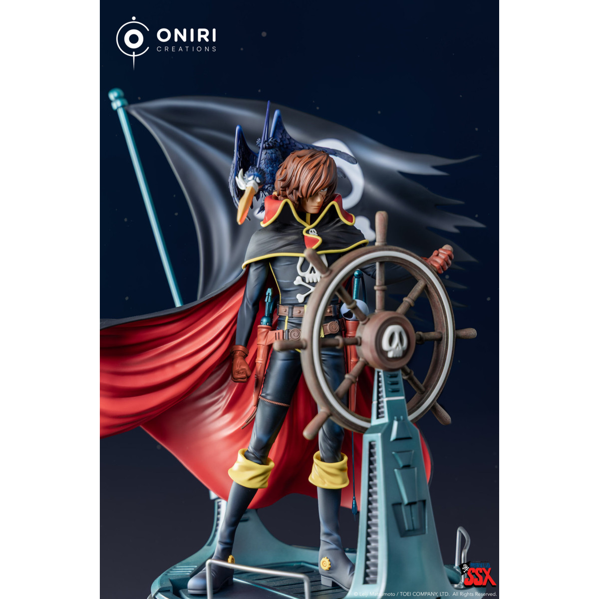 Oniri Creations - Albator, corsaro dello spazio Statua o statuina