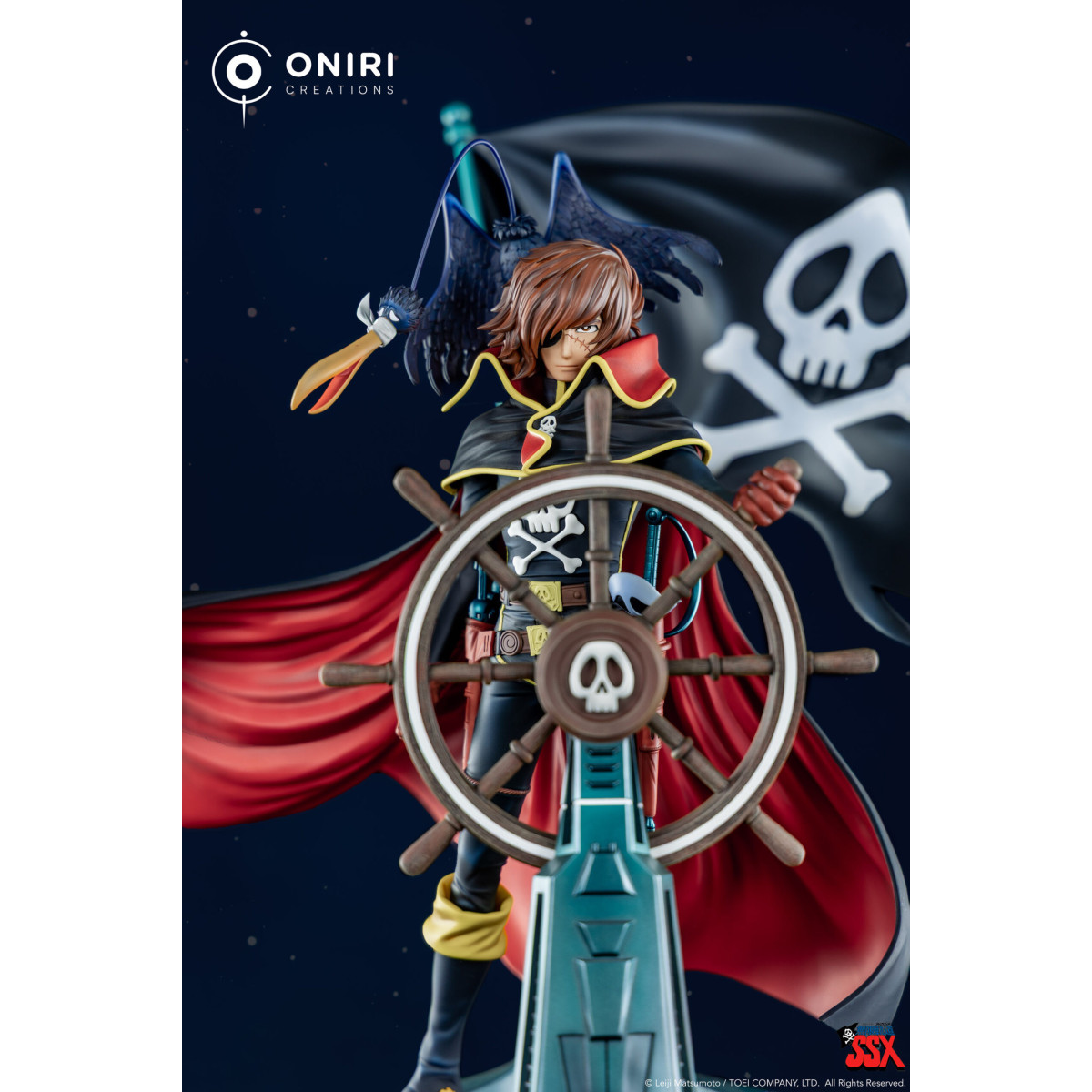 Oniri Creations - Albator, corsaro dello spazio Statua o statuina