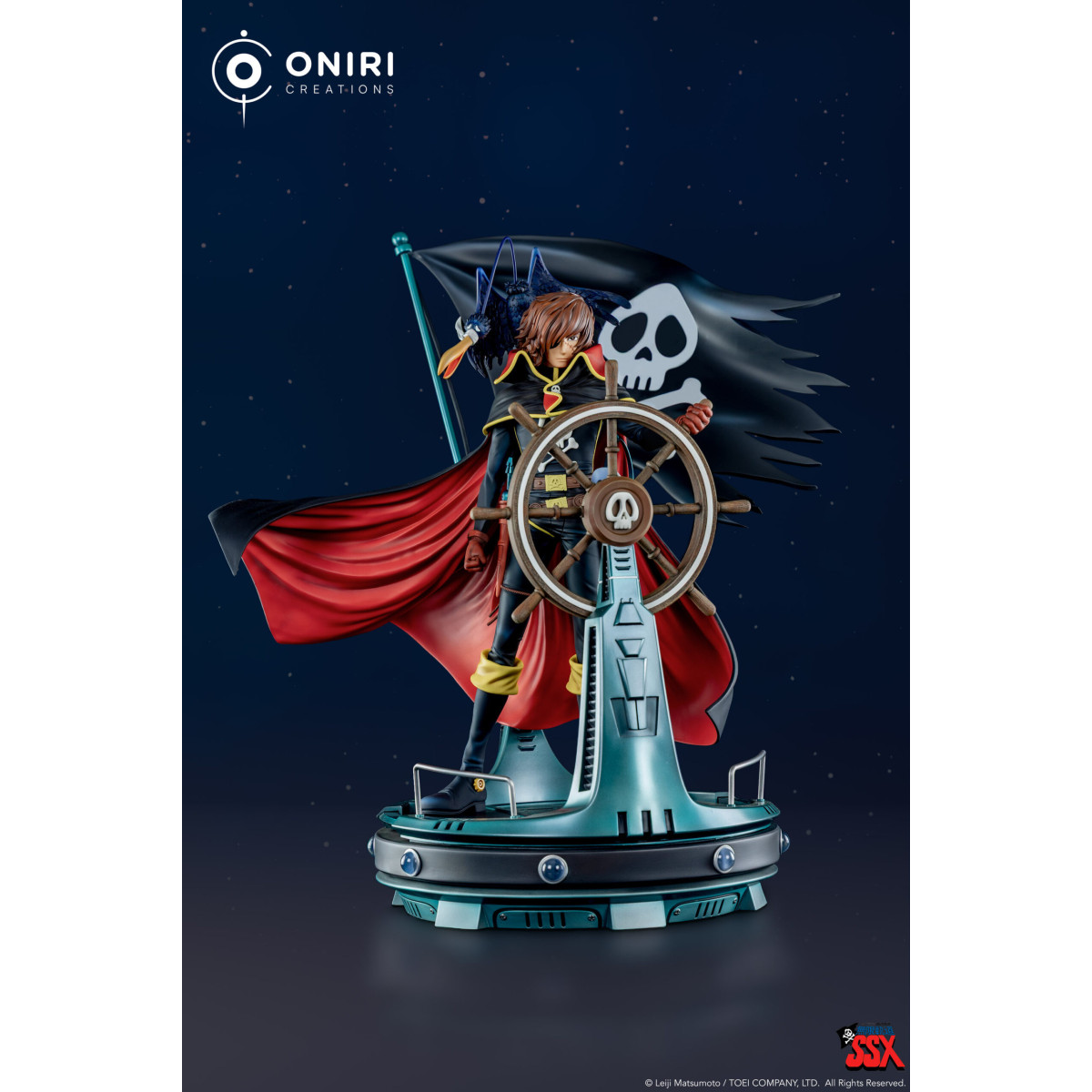 Oniri Creations - Albator, corsaro dello spazio Statua o statuina