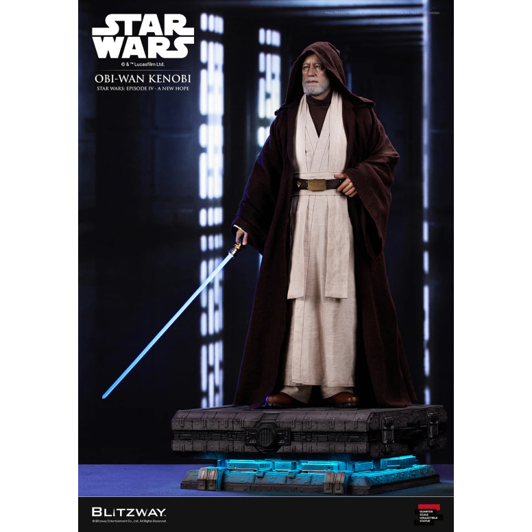 Blitzway Superb Scale Statue - Obi-Wan Kenobi 1/4 - Star Wars Episodio IV