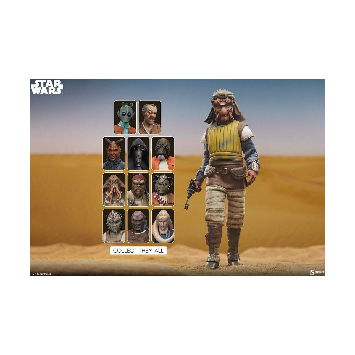 Sideshow Star Wars - Wizam 1/6 Feccia e malvagità - Il ritorno dello Jedi