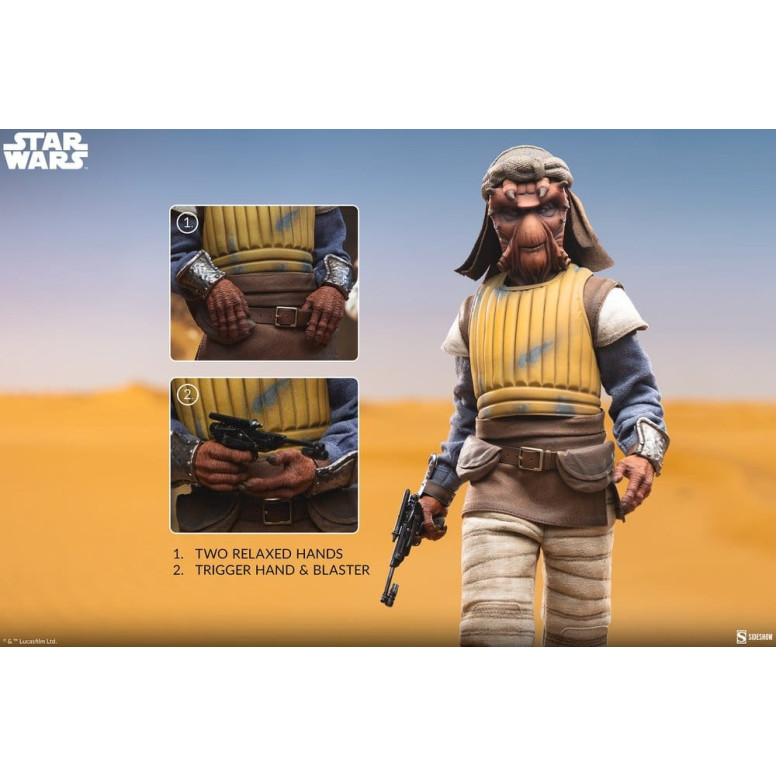 Sideshow Star Wars - Wizam 1/6 Feccia e malvagità - Il ritorno dello Jedi