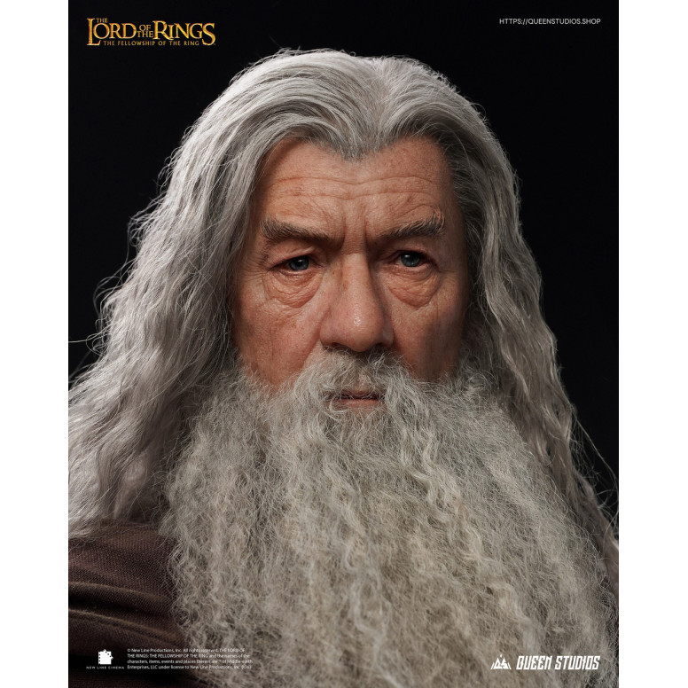 Queen Studios - Statua in scala 1/3 di Gandalf il Grigio - Il Signore degli Anelli: La Compagnia dell'Anello