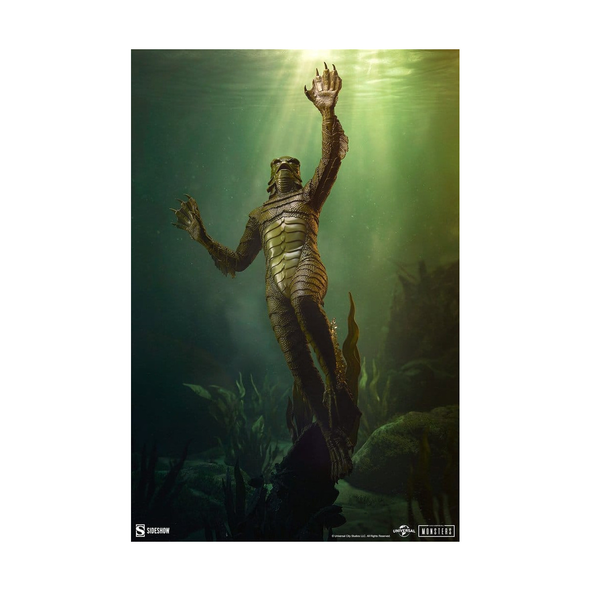 Sideshow Mostri Universal - Formato Premium Creatura della laguna nera 1/4