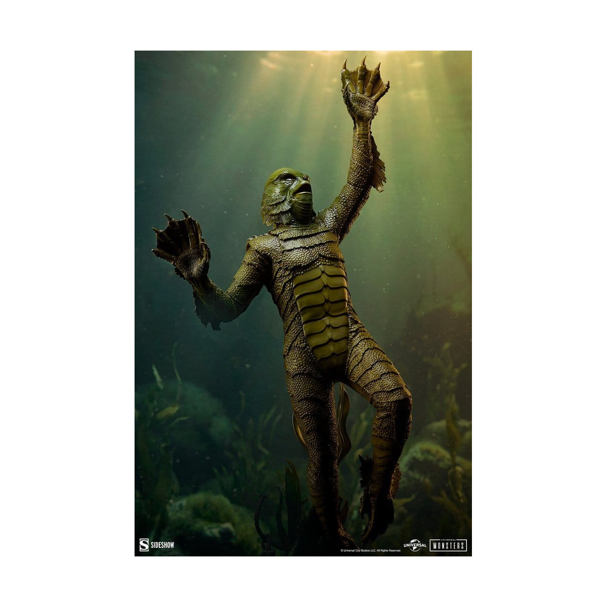 Sideshow Mostri Universal - Formato Premium Creatura della laguna nera 1/4