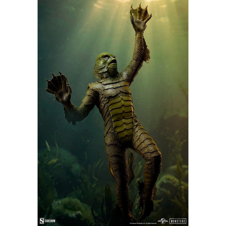 Sideshow Mostri Universal - Formato Premium Creatura della laguna nera 1/4
