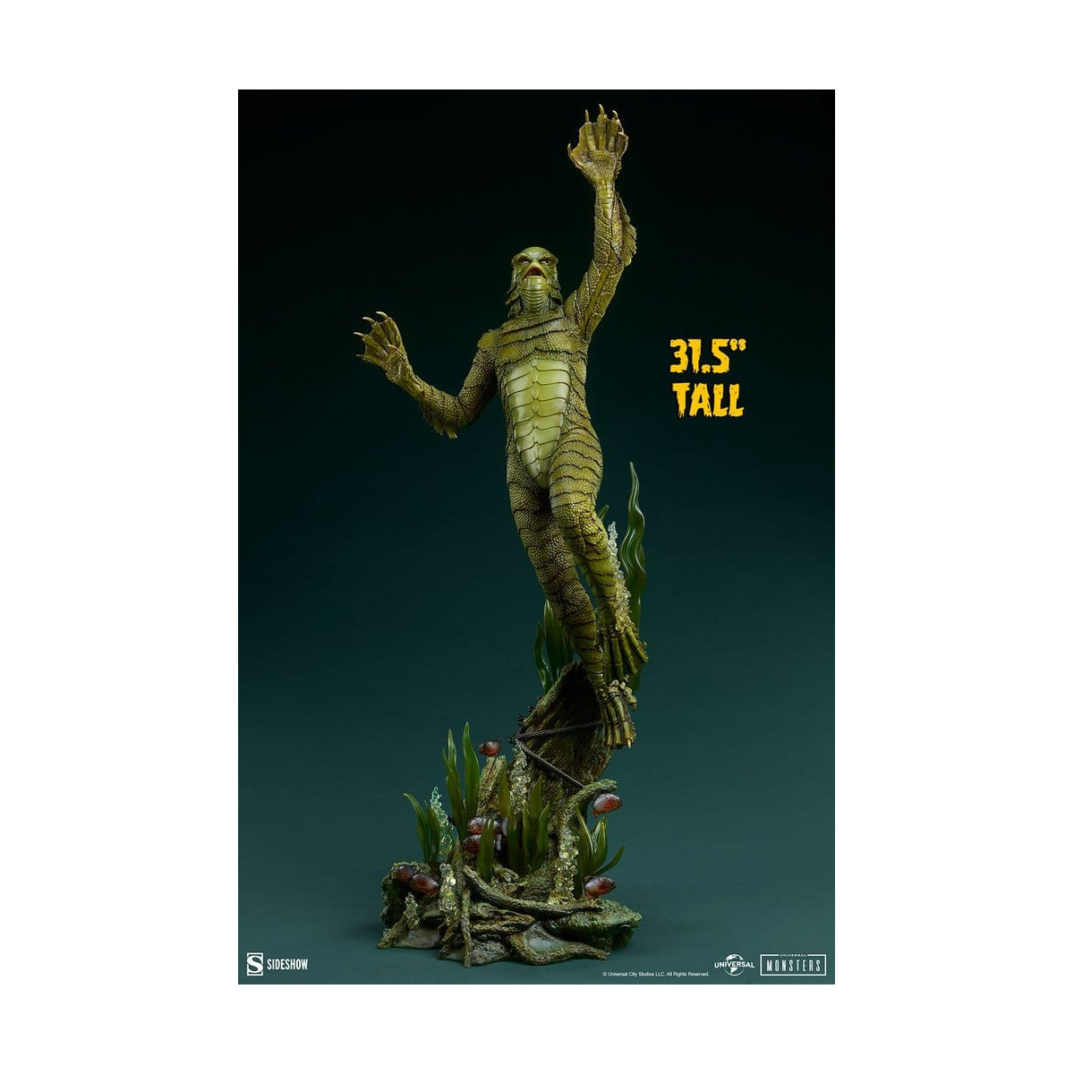 Sideshow Mostri Universal - Formato Premium Creatura della laguna nera 1/4