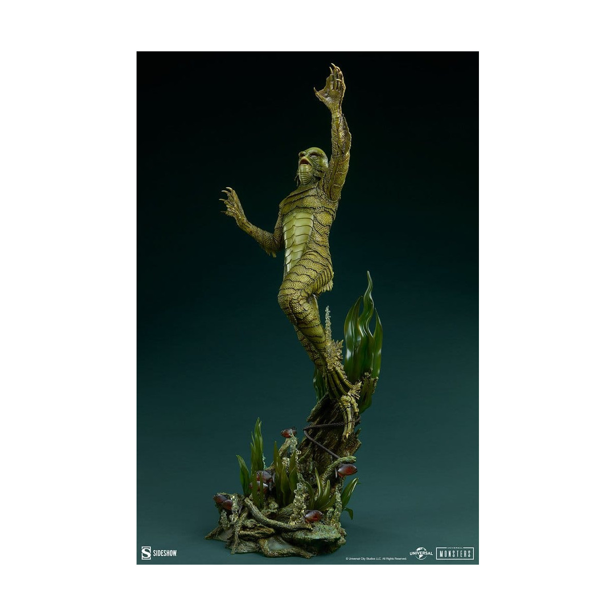 Sideshow Mostri Universal - Formato Premium Creatura della laguna nera 1/4