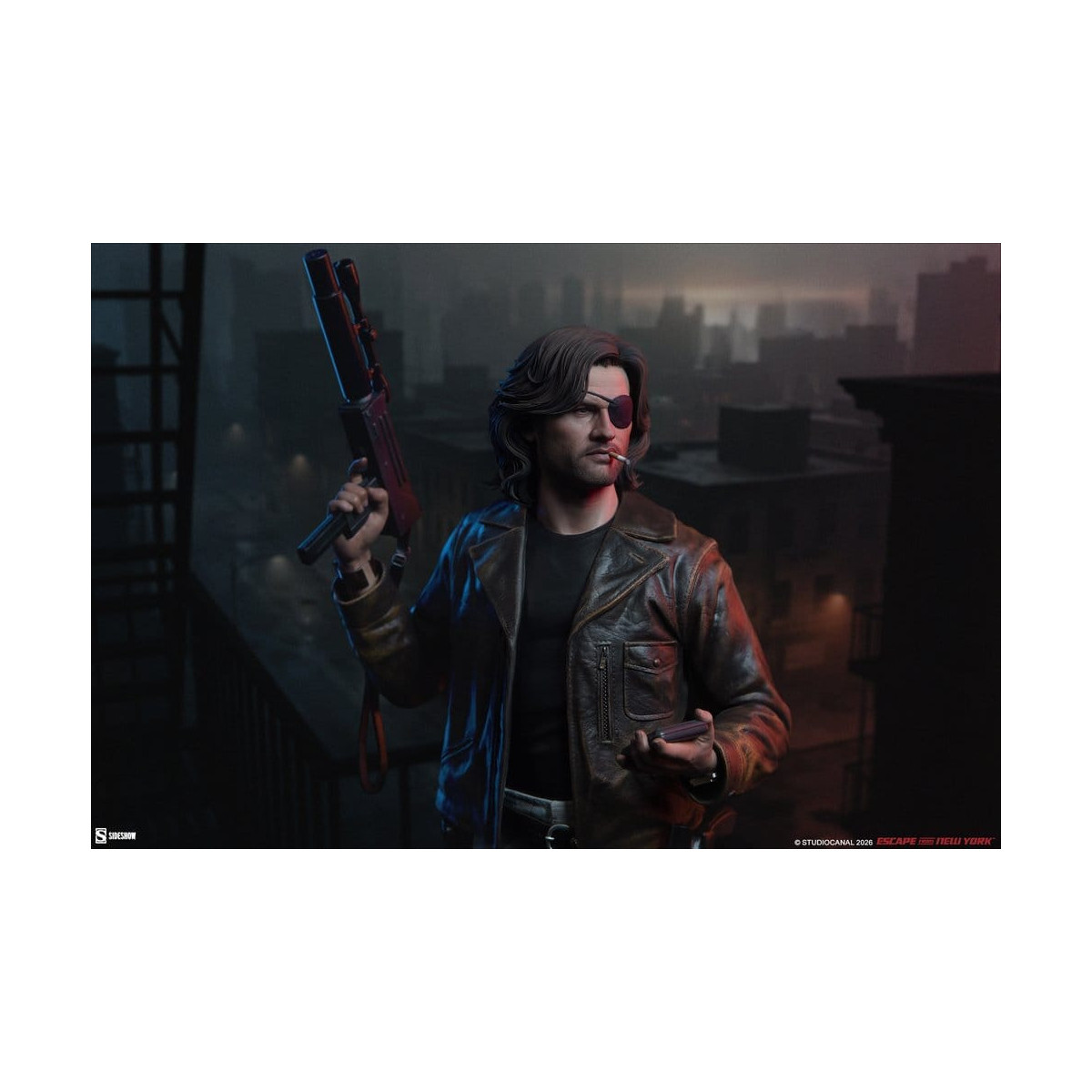 Sideshow - Formato Premium Snake Plissken 1/4 - Fuga da New York - New York 1997