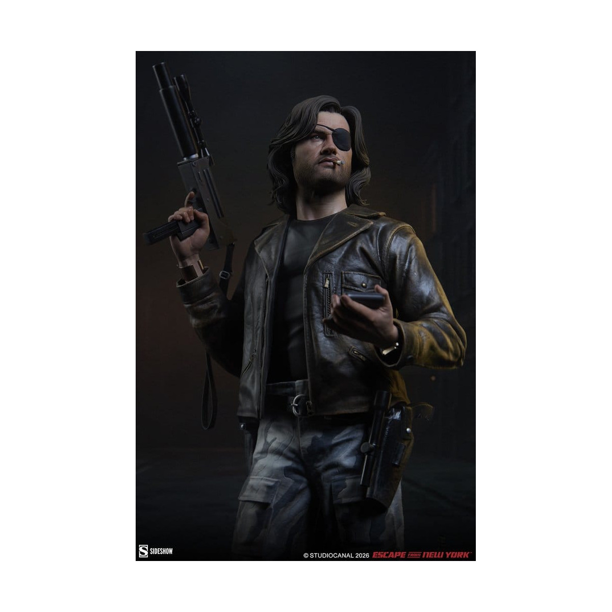 Sideshow - Formato Premium Snake Plissken 1/4 - Fuga da New York - New York 1997
