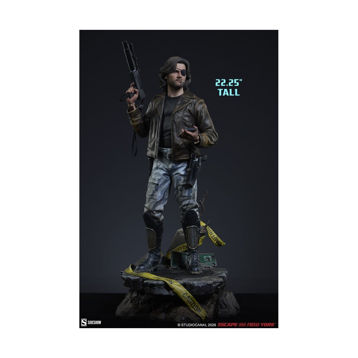 Sideshow - Formato Premium Snake Plissken 1/4 - Fuga da New York - New York 1997