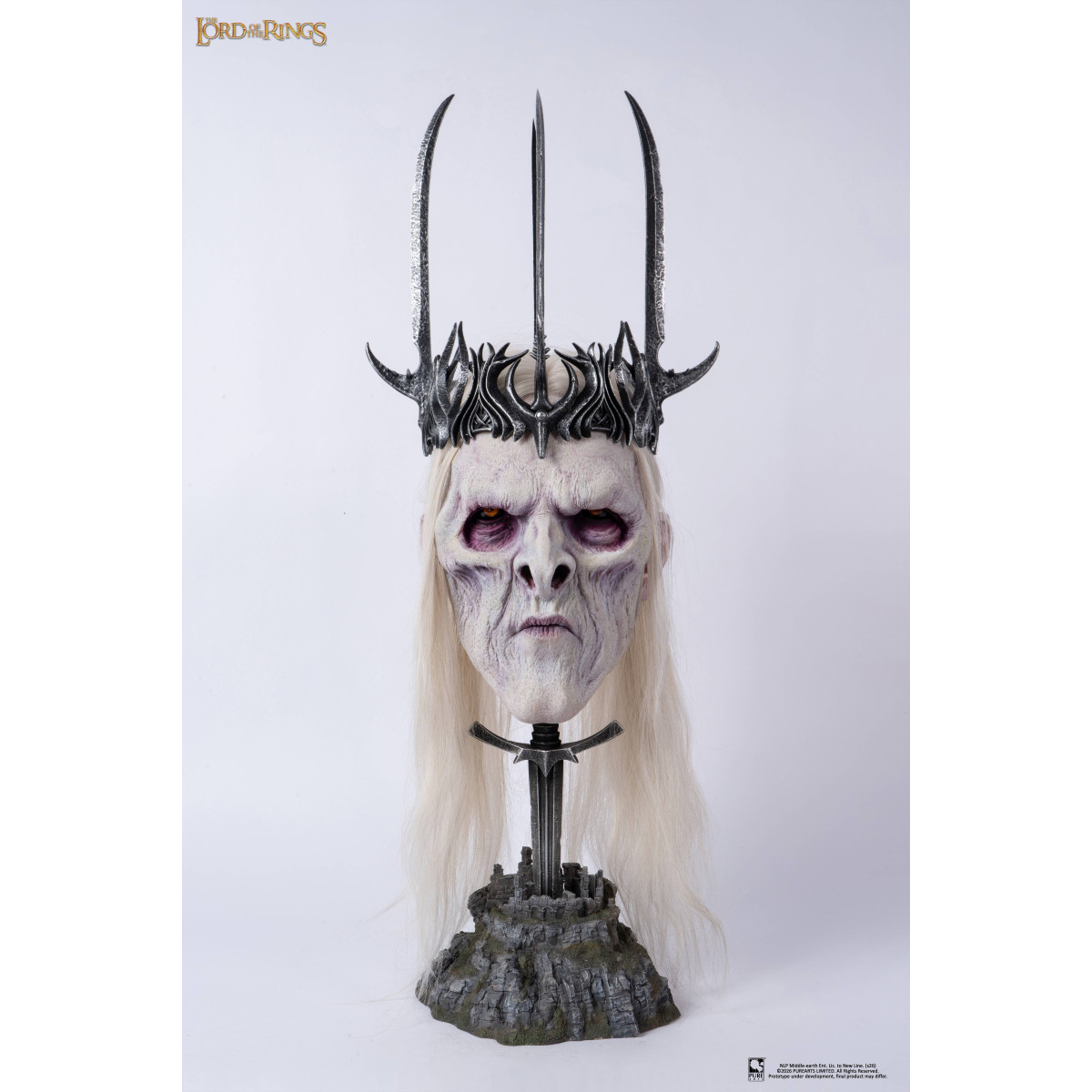 Pure Arts LOTR Corona di Gondor in scala 1:1 Art The Mask Statua - Il Signore degli Anelli Il Ritorno del Re Figurina