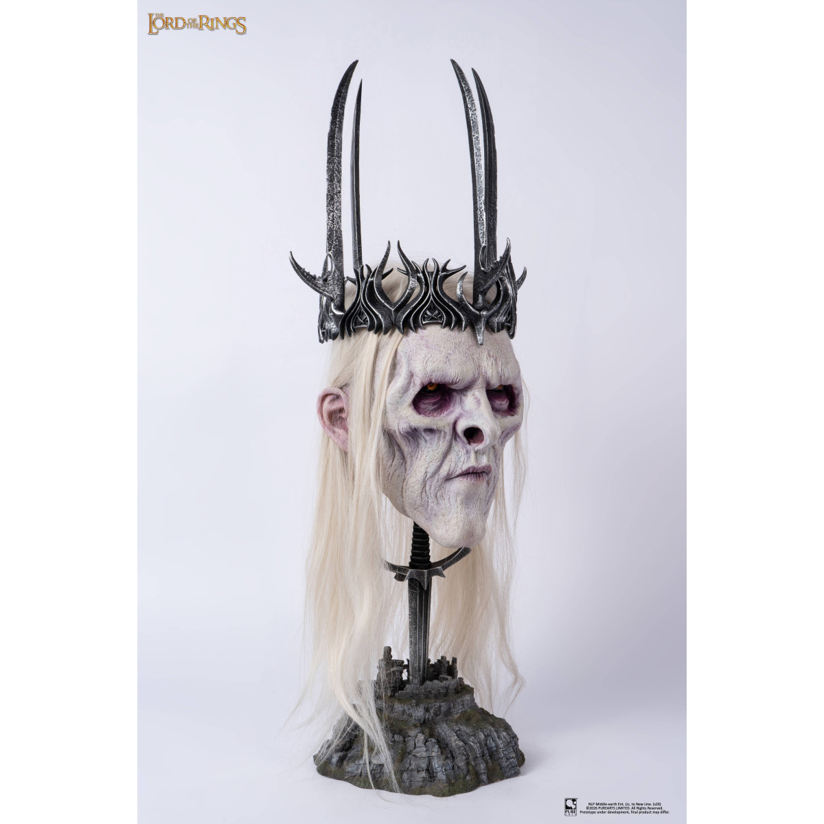 Pure Arts LOTR Corona di Gondor in scala 1:1 Art The Mask Statua - Il Signore degli Anelli Il Ritorno del Re Figurina