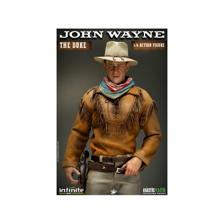 Statua Infinita X Kaustic Plastik - John Wayne Il Duca Edizione Deluxe 1/6