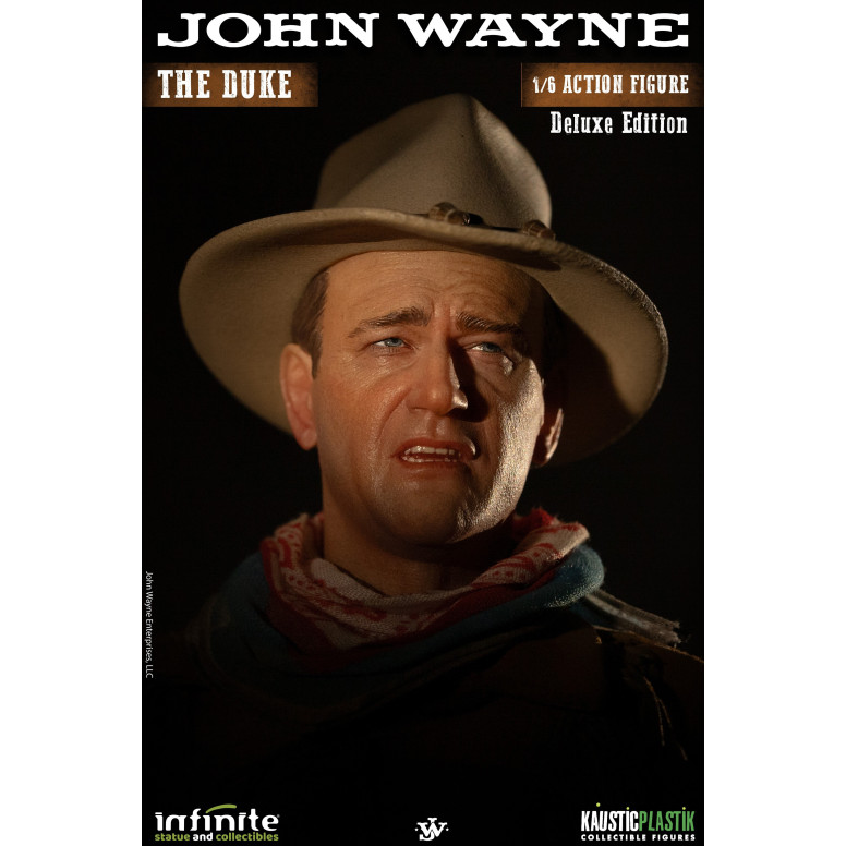 Statua Infinita X Kaustic Plastik - John Wayne Il Duca Edizione Deluxe 1/6