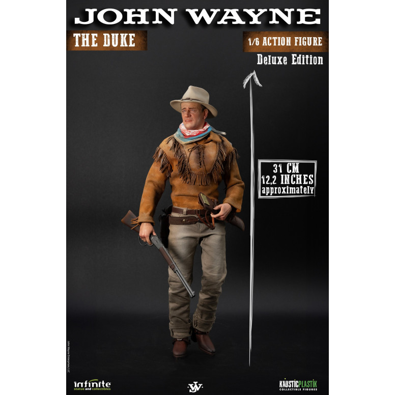 Statua Infinita X Kaustic Plastik - John Wayne Il Duca Edizione Deluxe 1/6
