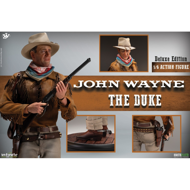 Statua Infinita X Kaustic Plastik - John Wayne Il Duca Edizione Deluxe 1/6