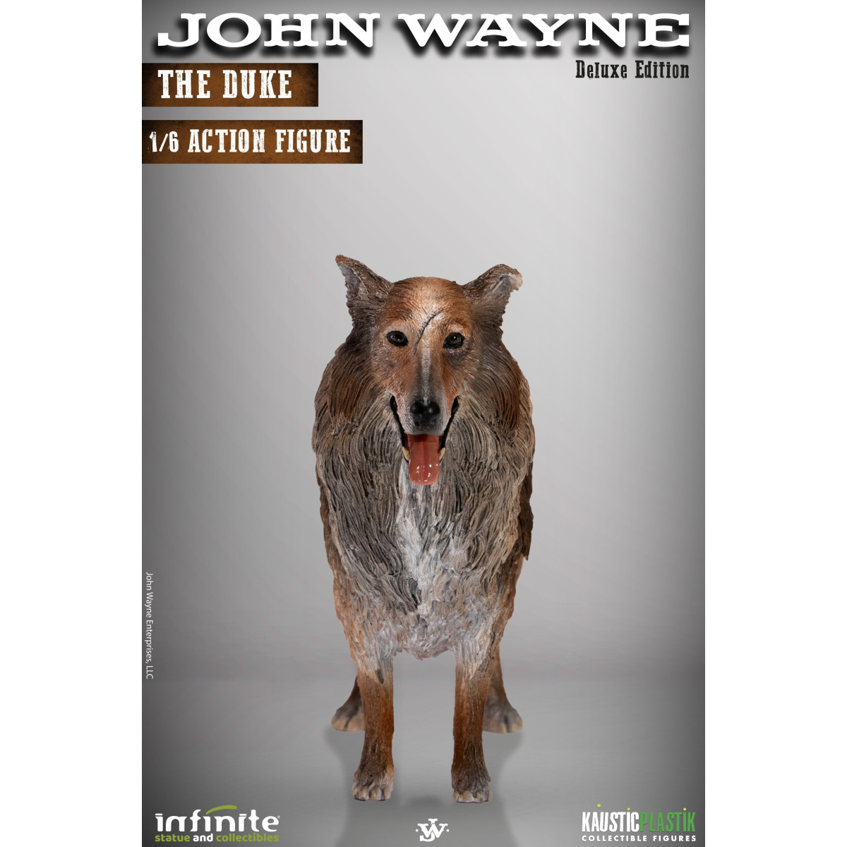 Statua Infinita X Kaustic Plastik - John Wayne Il Duca Edizione Deluxe 1/6