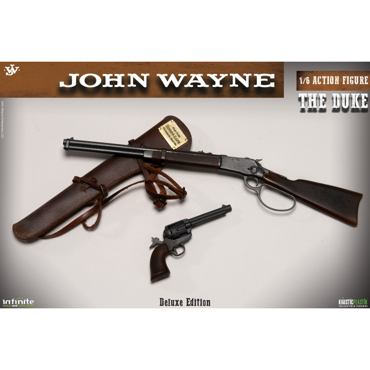 Statua Infinita X Kaustic Plastik - John Wayne Il Duca Edizione Deluxe 1/6
