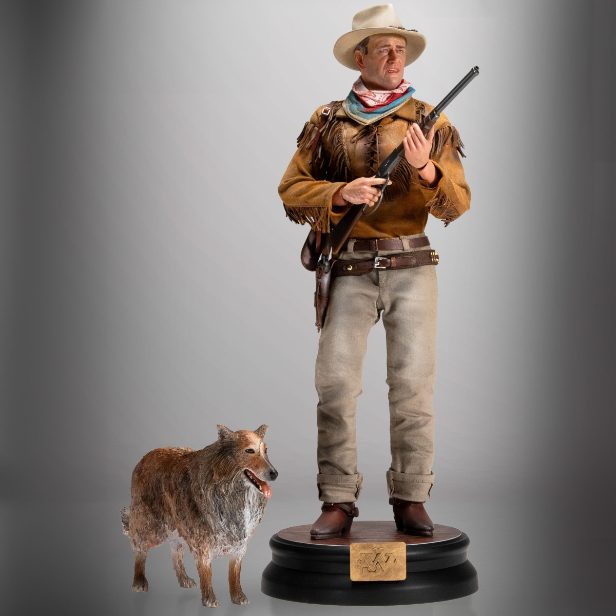 Statua Infinita X Kaustic Plastik - John Wayne Il Duca Edizione Deluxe 1/6