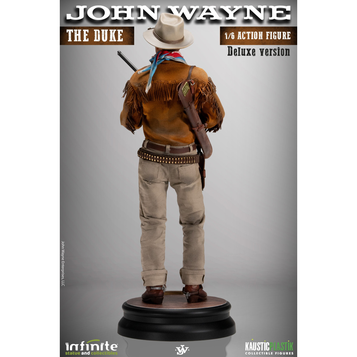 Statua Infinita X Kaustic Plastik - John Wayne Il Duca Edizione Deluxe 1/6