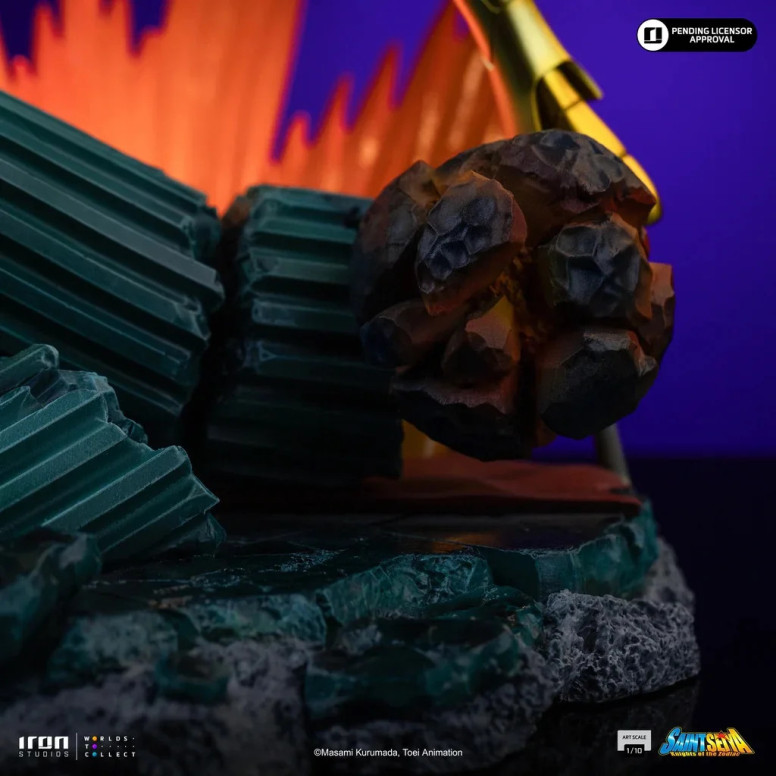 Iron Studios - Saint Seiya - Gemini Saga Art Scale 1/10 - Cavalieri dello Zodiaco