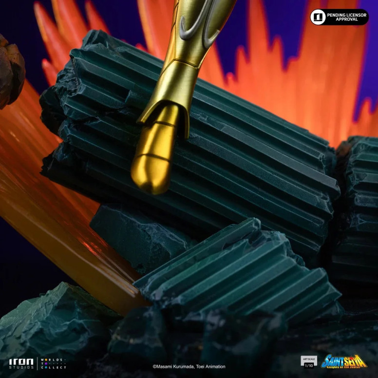 Iron Studios - Saint Seiya - Gemini Saga Art Scale 1/10 - Cavalieri dello Zodiaco