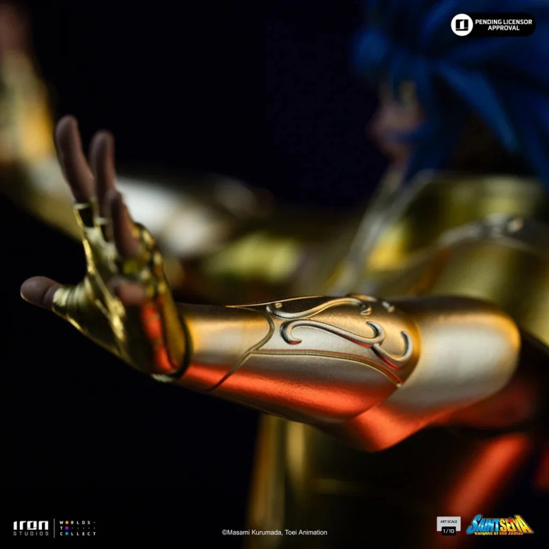 Iron Studios - Saint Seiya - Gemini Saga Art Scale 1/10 - Cavalieri dello Zodiaco