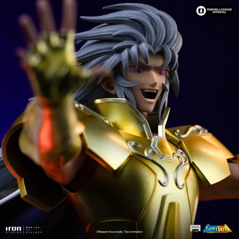 Iron Studios - Saint Seiya - Gemini Saga Art Scale 1/10 - Cavalieri dello Zodiaco