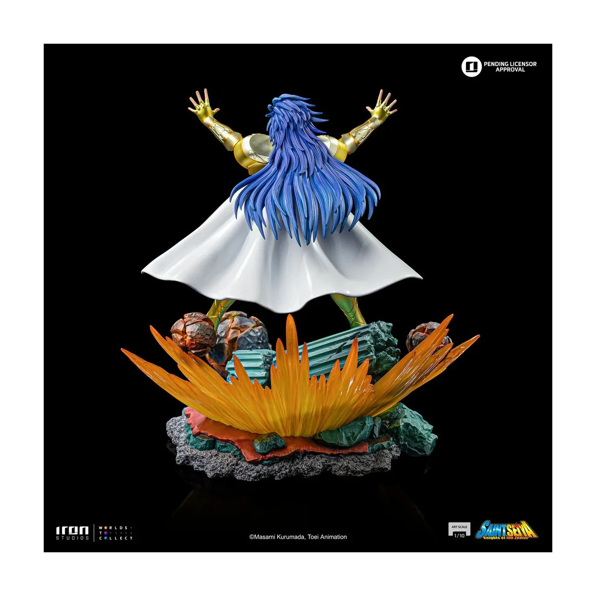 Iron Studios - Saint Seiya - Gemini Saga Art Scale 1/10 - Cavalieri dello Zodiaco