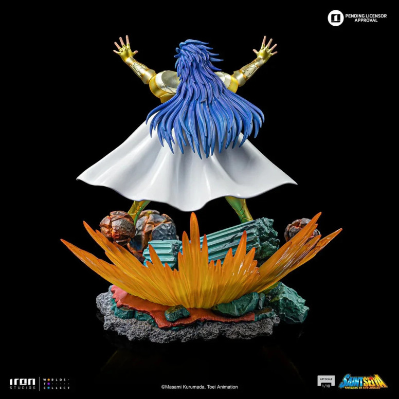 Iron Studios - Saint Seiya - Gemini Saga Art Scale 1/10 - Cavalieri dello Zodiaco