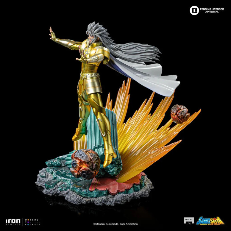 Iron Studios - Saint Seiya - Gemini Saga Art Scale 1/10 - Cavalieri dello Zodiaco