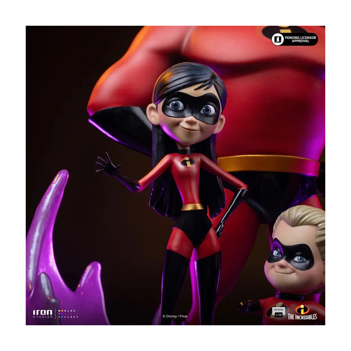 Iron Studios - Disney Pixar - Gli Incredibili Art Scale 1/10