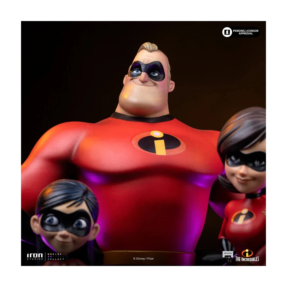 Iron Studios - Disney Pixar - Gli Incredibili Art Scale 1/10