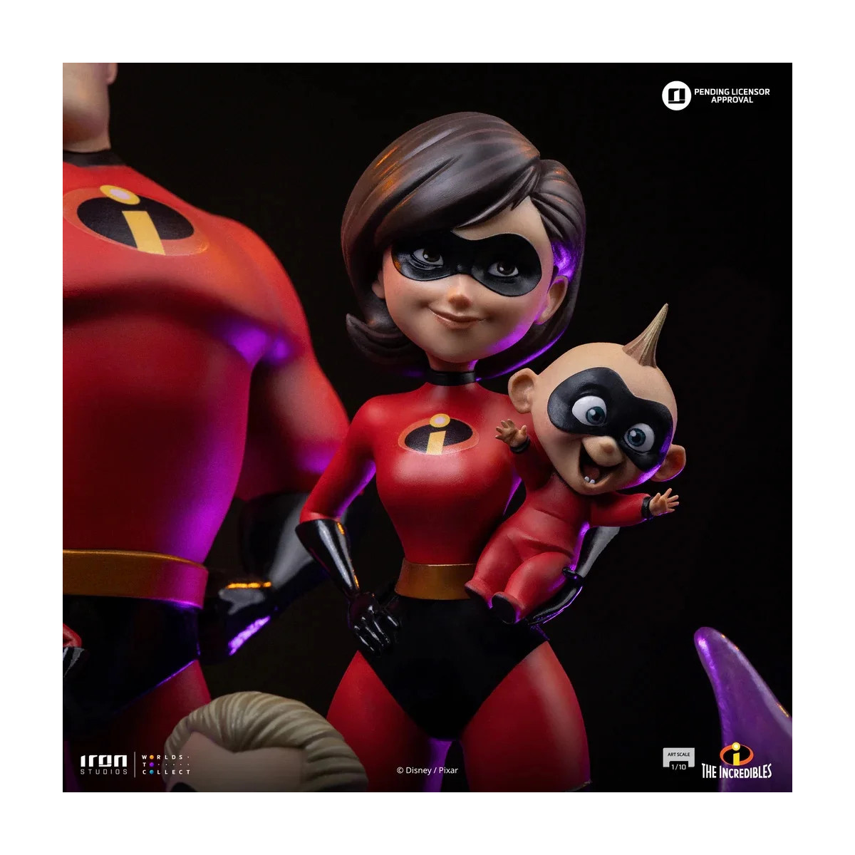 Iron Studios - Disney Pixar - Gli Incredibili Art Scale 1/10
