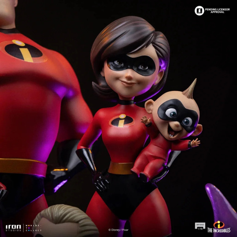 Iron Studios - Disney Pixar - Gli Incredibili Art Scale 1/10