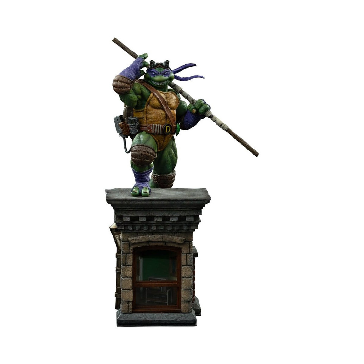 Iron Studios - TMNT - Donatello scatenato in scala 1/10 - Teenage Mutant Ninja Turtles