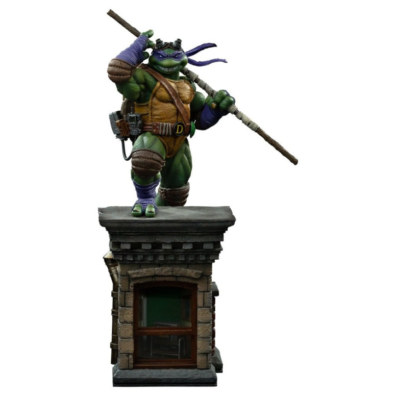 Iron Studios - TMNT - Donatello scatenato in scala 1/10 - Teenage Mutant Ninja Turtles