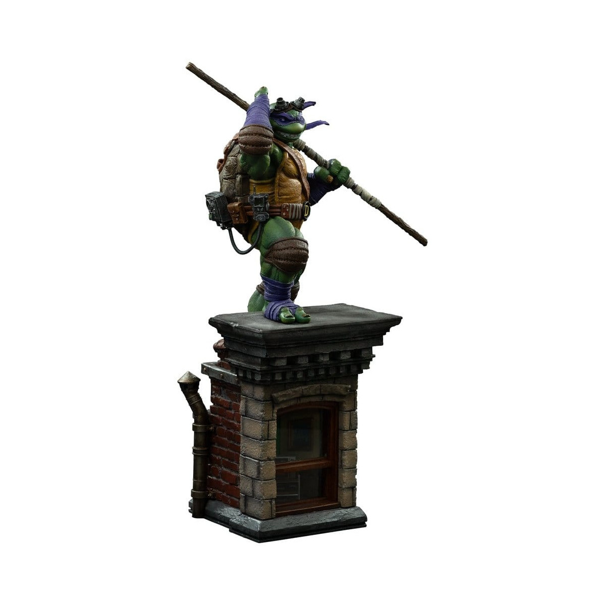 Iron Studios - TMNT - Donatello scatenato in scala 1/10 - Teenage Mutant Ninja Turtles