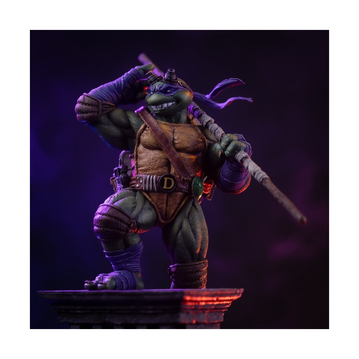 Iron Studios - TMNT - Donatello scatenato in scala 1/10 - Teenage Mutant Ninja Turtles