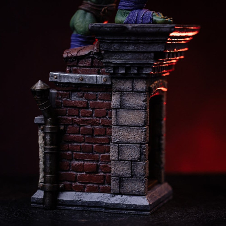 Iron Studios - TMNT - Donatello scatenato in scala 1/10 - Teenage Mutant Ninja Turtles