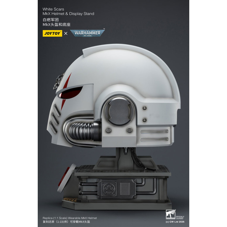 JoyToy - Casco e espositore MkX Cicatrici Bianche 1/1