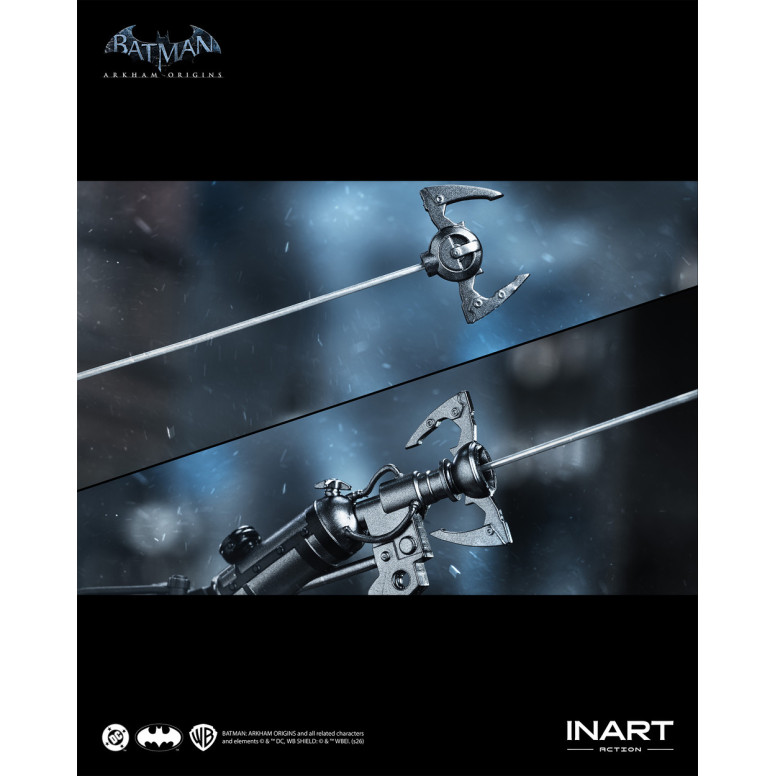 INART - Batman (versione danneggiata dalla battaglia) - Batman: Arkham Origins Figura in scala 1/12