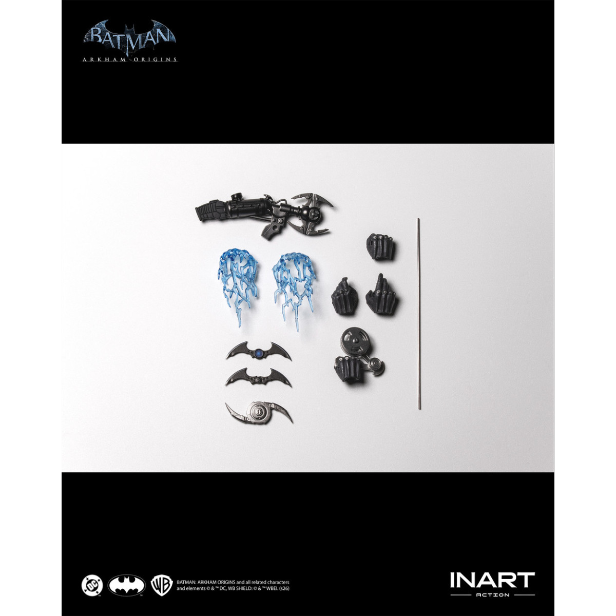 INART - Batman (versione danneggiata dalla battaglia) - Batman: Arkham Origins Figura in scala 1/12